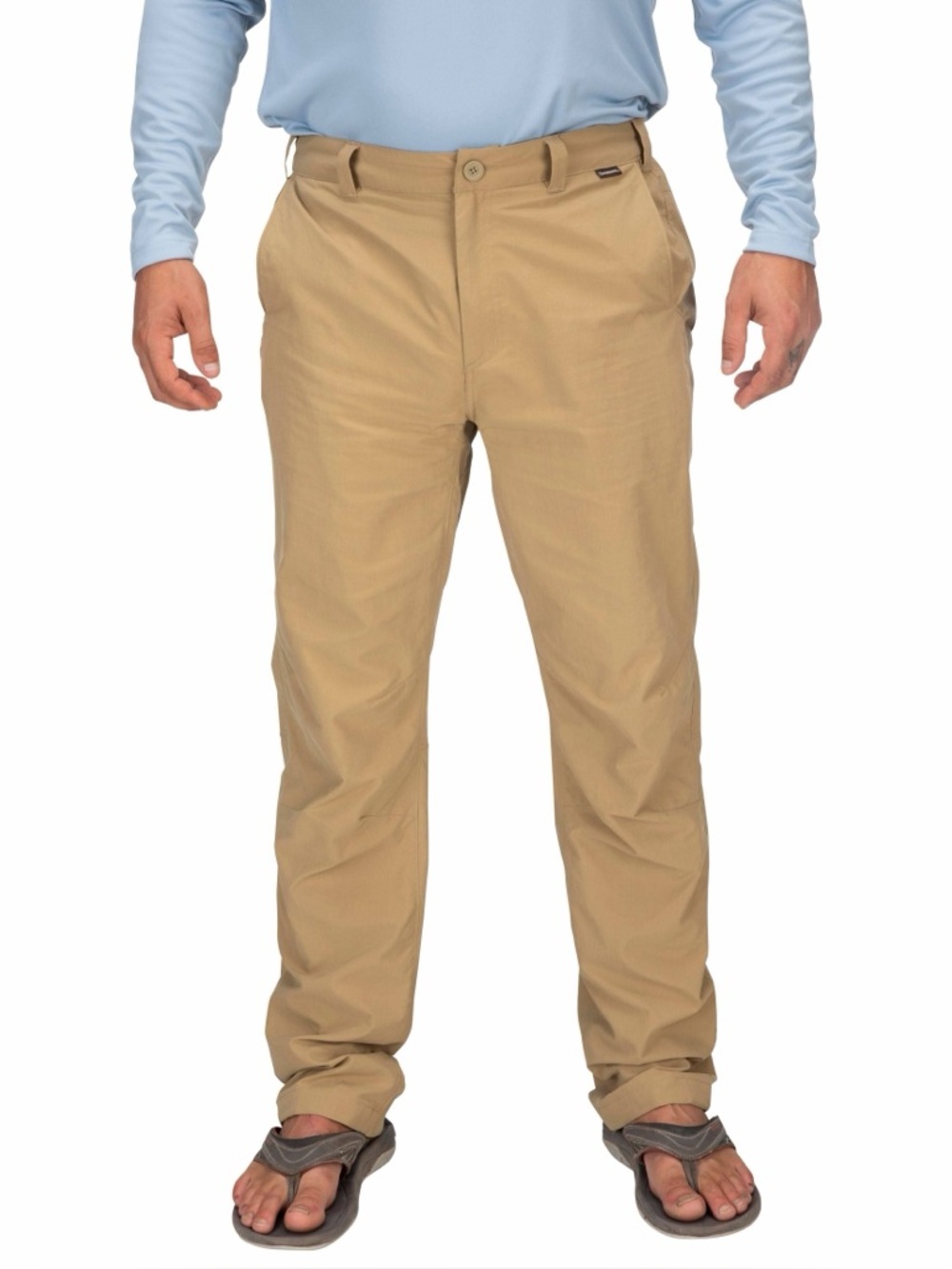 Simms Men’s Fishing Pants Super Lightweight Outdoor UPF 50+ in Cork 36